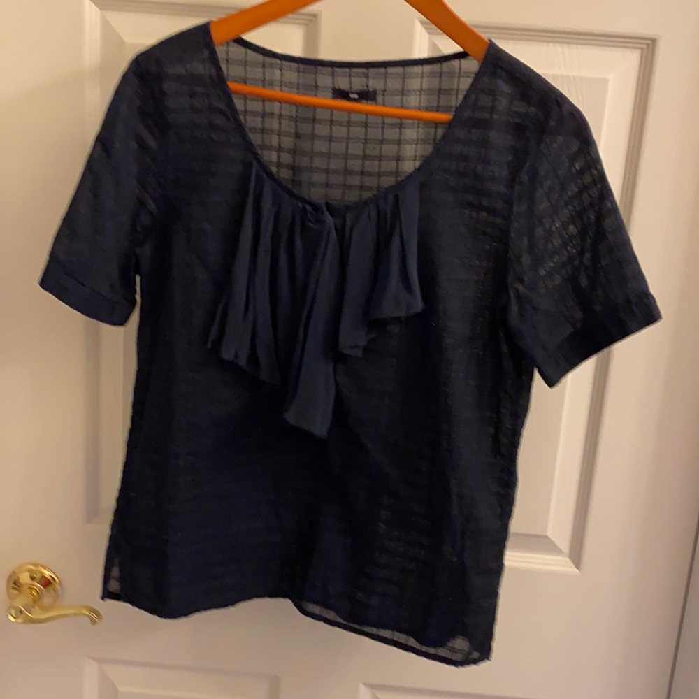 Gap Size M Navy Blouse